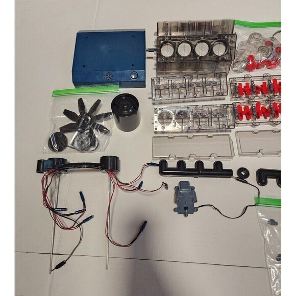 Playz V8 Combustion Engine Model Building Toy Kit - Picture 8 of 12